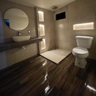 Baño eficiente energéticamente